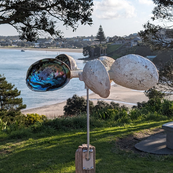 Paua Wind Sculpture