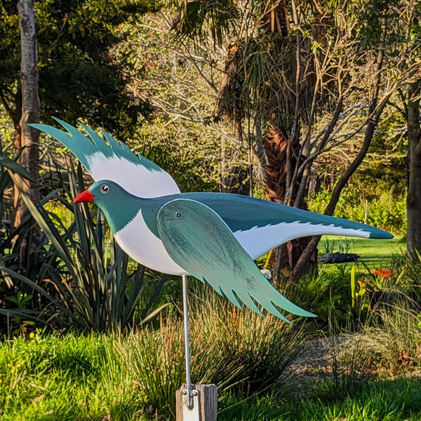 Wood Pigeon Wind Sculpture