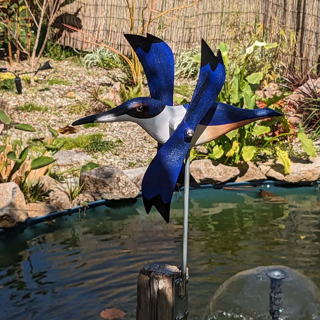 Kingfisher Wind Sculpture