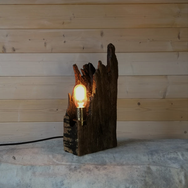 Wooden Flame Light